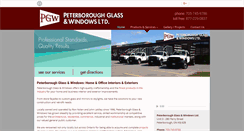 Desktop Screenshot of peterboroughglass.com